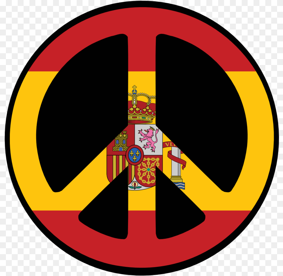Spain Flag Logo Clipart Spain Flag, Alloy Wheel, Vehicle, Transportation, Tire Free Transparent Png
