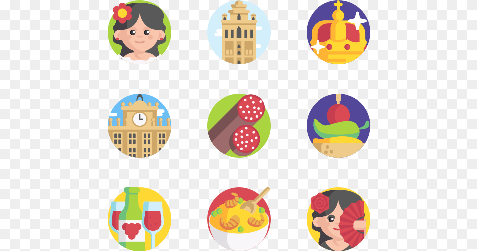 Spain Flaticon Team, Food, Meal, Lunch, Baby Png Image