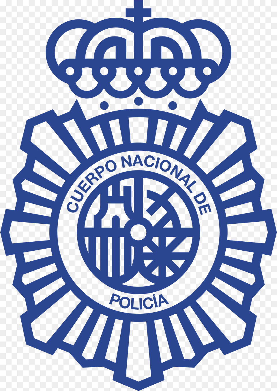 Spain National Police Corps, Badge, Logo, Symbol, Emblem Free Transparent Png