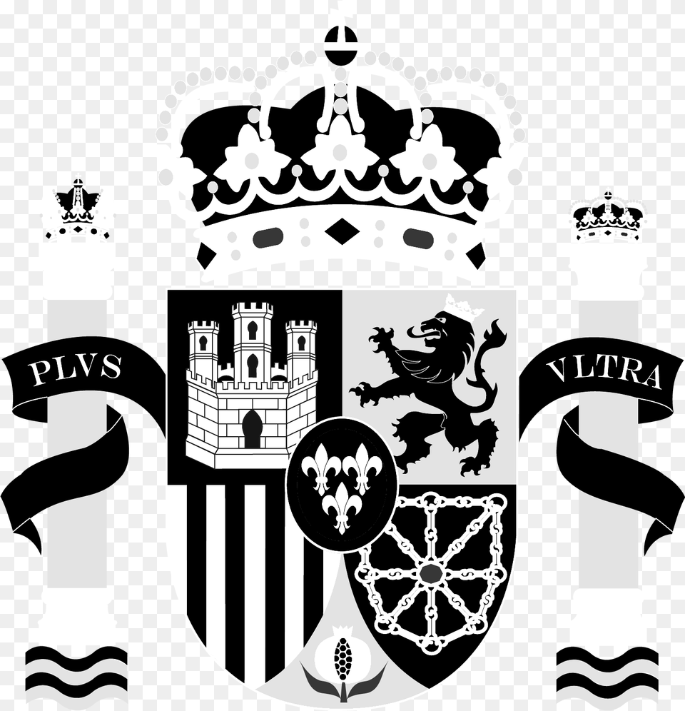 Spain Spanish Coat Of Arms, Emblem, Symbol, Person Free Transparent Png