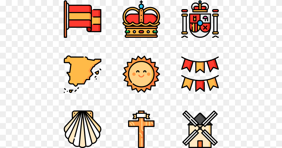Spain Symbols, Cross, Symbol, Face, Head Free Transparent Png