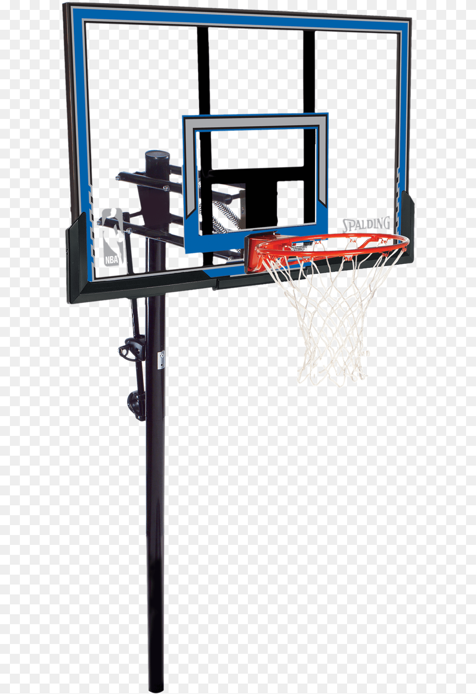 Spalding 50 Polycarbonate In Ground Basketball Hoop Streetball Png