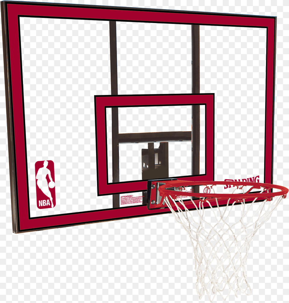 Spalding Universal Mounting Bracket For Combo Backboard, Hoop, Person Free Png Download