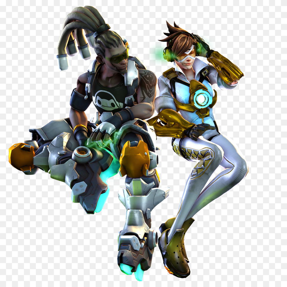 Spam E I Dare You Some Transparents Of Lucio And Tracer, Adult, Person, Woman, Female Png