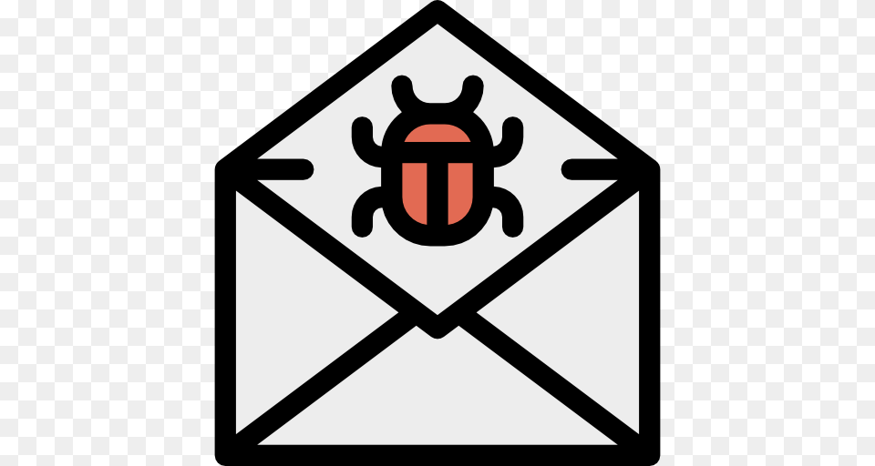 Spam Icon, Envelope, Mail, Animal, Mammal Png Image