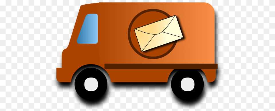 Spam Mail To Trash Clip Arts For Web, Moving Van, Transportation, Van, Vehicle Png Image