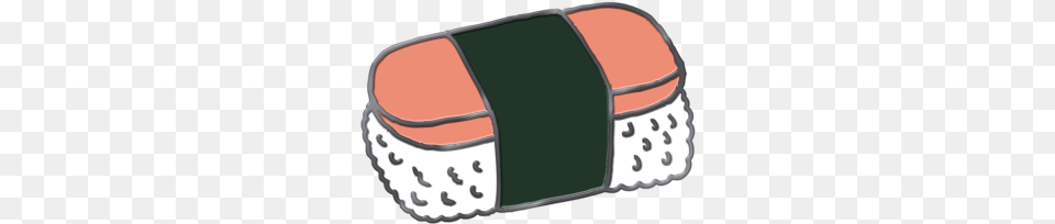 Spam Musubi Mini Pin Spam Musubi Cartoon, Dish, Food, Meal, Sushi Png