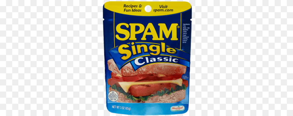 Spam Single Classic Spam Singles, Food, Ketchup Png Image