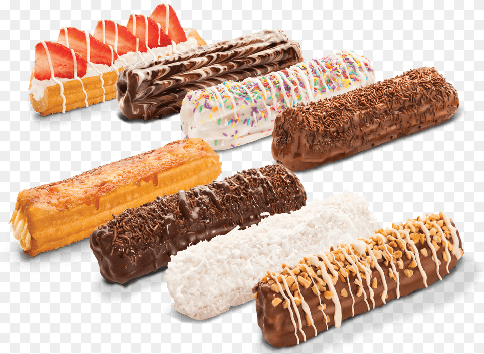 Spanish Apple Fries Churro, Dessert, Food, Pastry, Cream Png Image