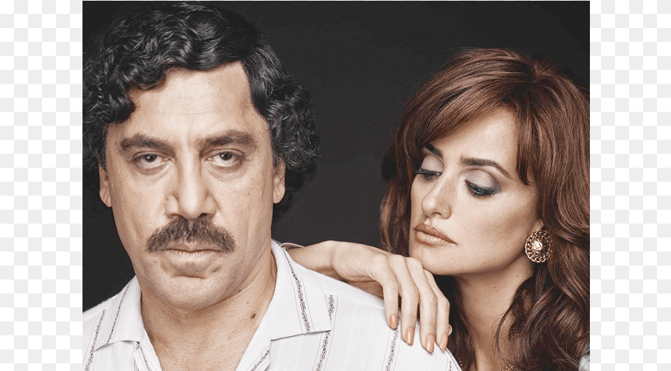 Spanish Cinema39s Golden Couple Raise Curtain On Cannes Pablo Escobar I Sevmek, Face, Head, Person, Adult Free Transparent Png