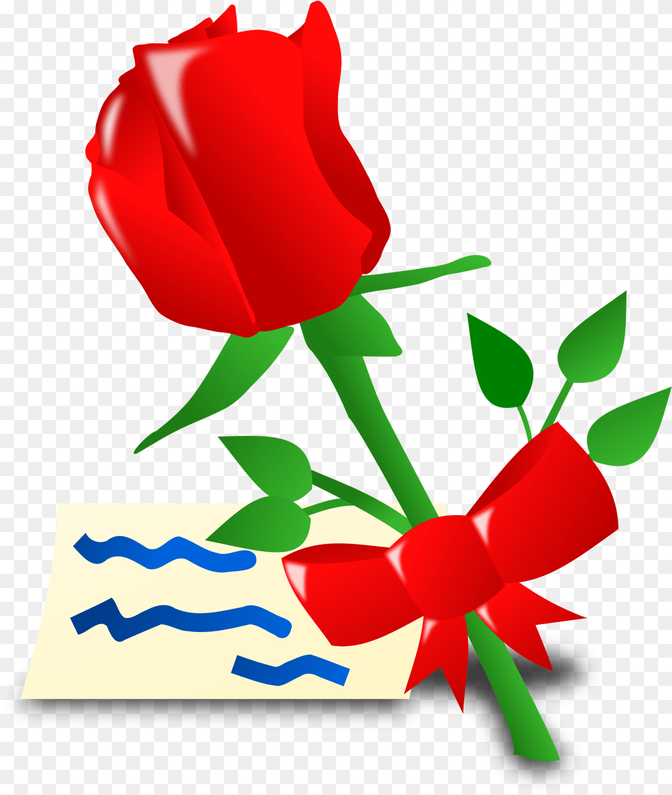 Spanish Clipart Rose Red Flowers With Animation, Flower, Plant Png Image