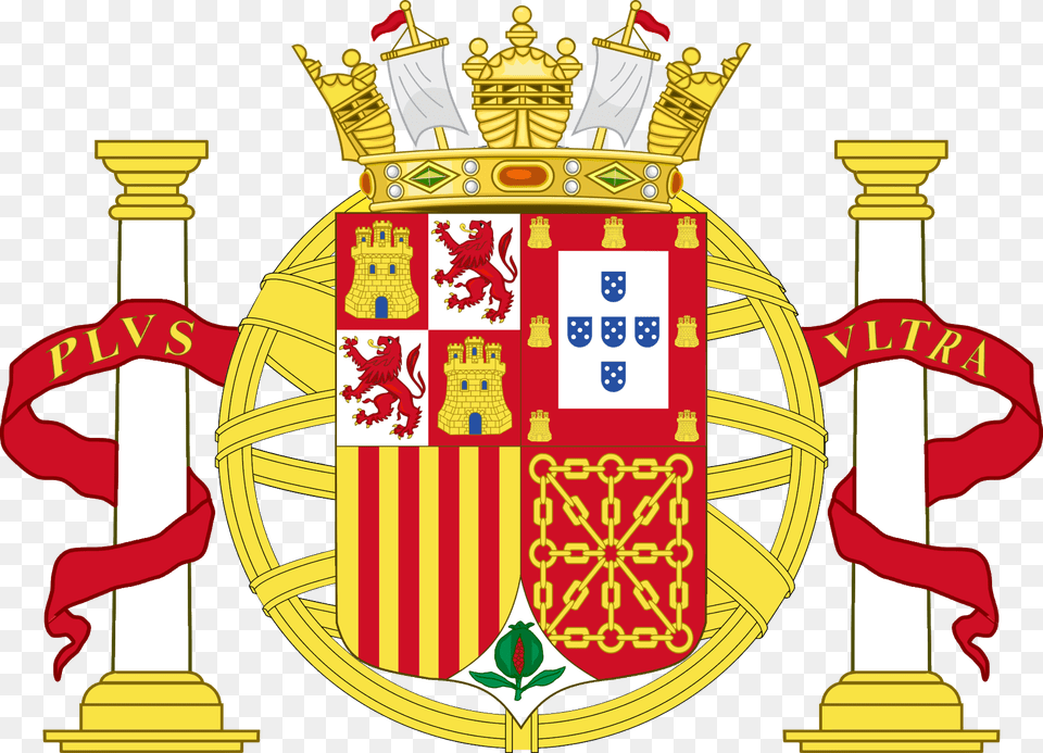 Spanish Coat Of Arms, Bulldozer, Machine, Armor, Logo Free Transparent Png