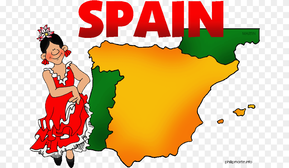 Spanish Cooking Class For Children Spain Clipart, Baby, Person, Dancing, Leisure Activities Free Png Download