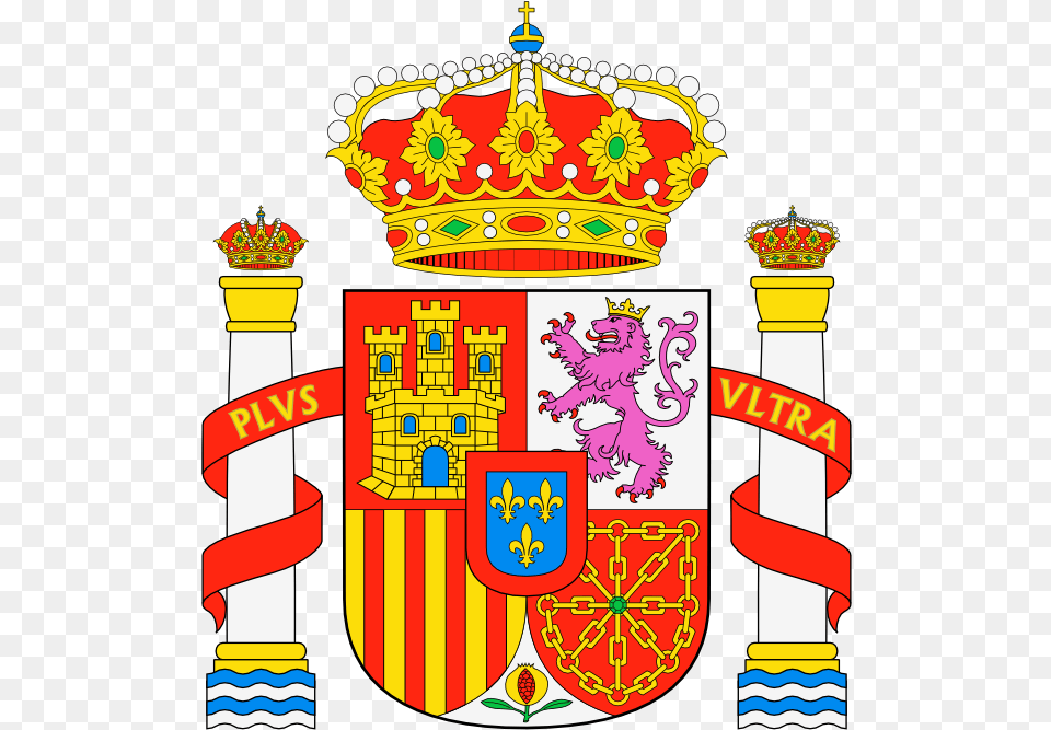 Spanish Crest On Flag, Emblem, Symbol, Dynamite, Weapon Free Transparent Png