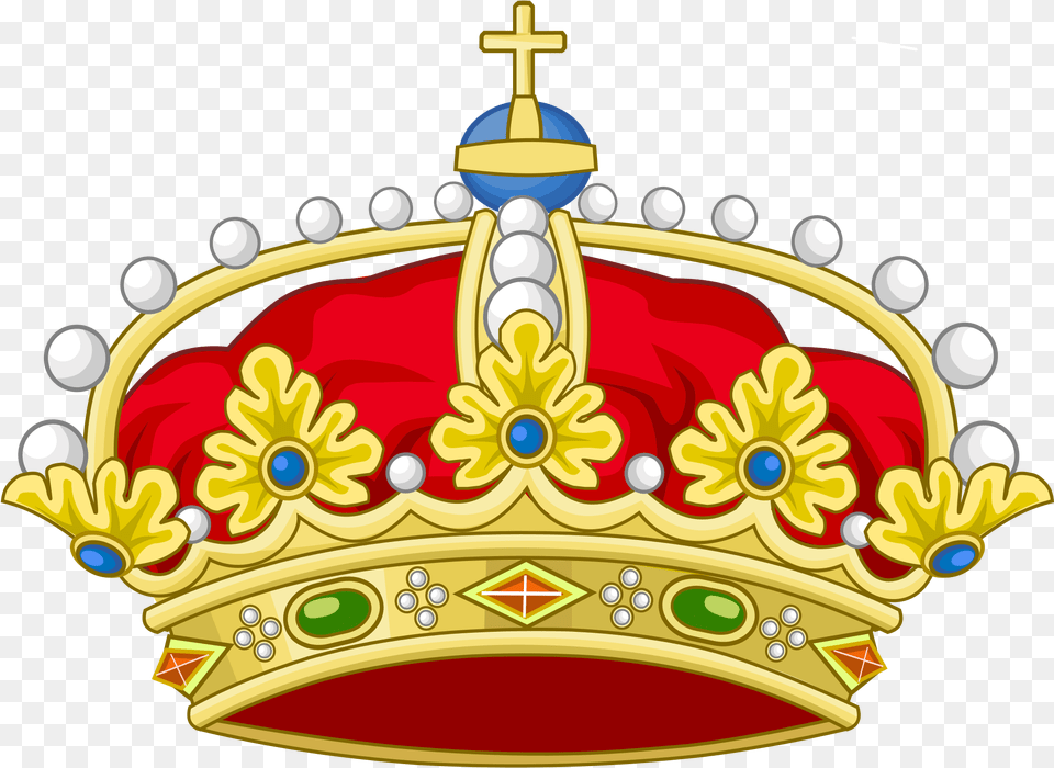 Spanish Crown Clipart Image Two Sicilies Crown, Accessories, Jewelry, Bulldozer, Machine Free Png Download