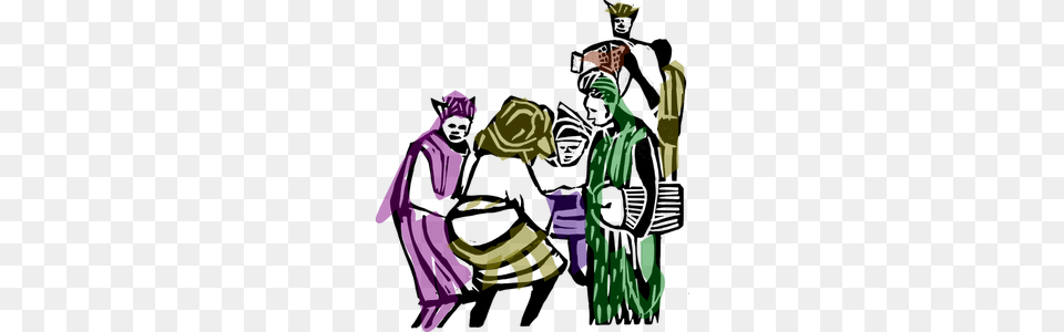 Spanish Dancers Clip Art, Graphics, Purple, Painting, Adult Png Image