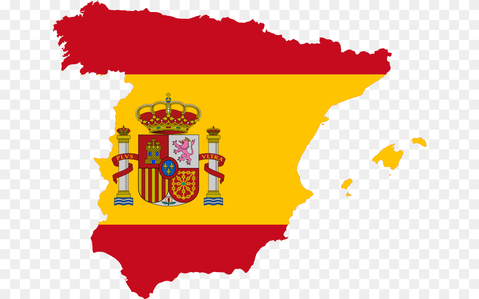 Spanish Flag Picture Flag Map Of Spain, Person Free Png