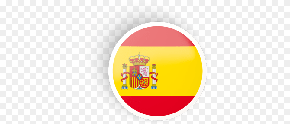 Spanish Flag Spain Flag Icon, Disk, Logo Png