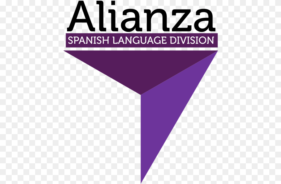 Spanish Language Division Arrow Benefits Group Complex Tara Stiles Yoga Anywhere, Triangle, Purple Png Image