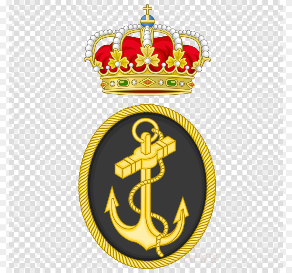 Spanish Navy Emblem Clipart Spain Spanish Navy, Electronics, Hardware, Symbol, Accessories Free Png Download