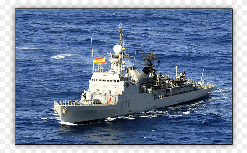 Spanish Navy Patrol Vessel Infanta Elena Visits Sekondi Spanish Navy, Vehicle, Cruiser, Military, Transportation Free Png