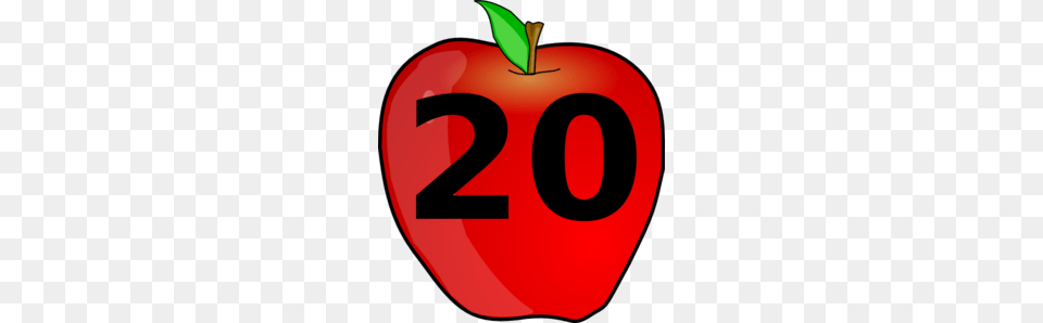 Spanish Numbers In A Short Video, Apple, Food, Fruit, Plant Free Png Download