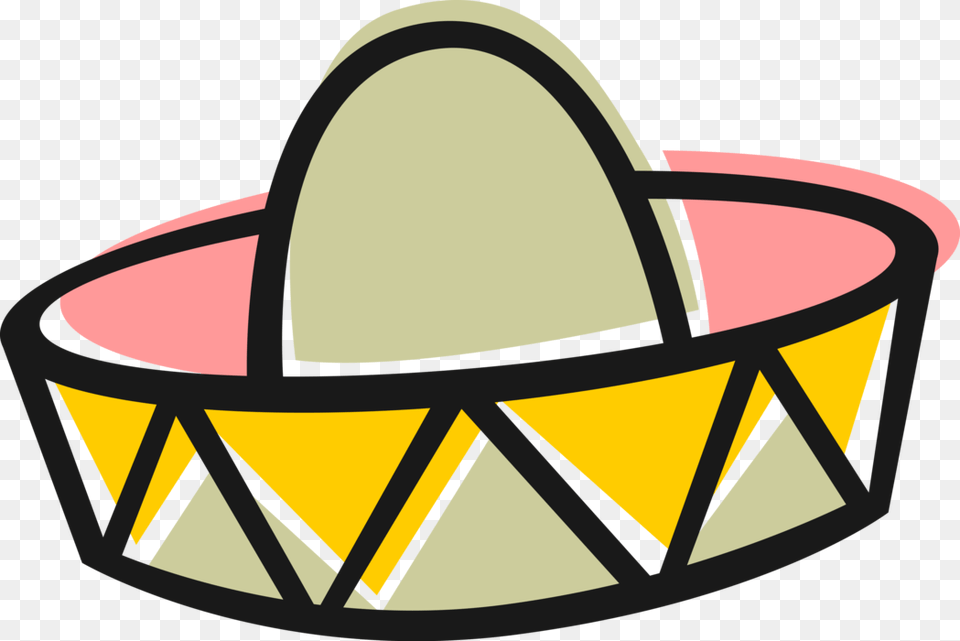Spanish Or Mexican Sombrero Hat, Clothing Free Png