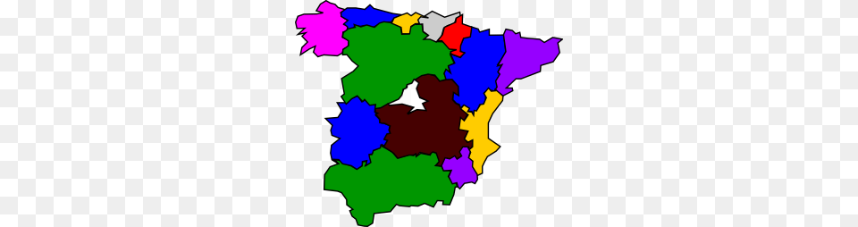 Spanish Regions Clip Art, Chart, Plot, Map, Atlas Png Image