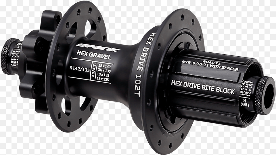 Spank Hex Gravel Rear Hub Spank Hub, Machine, Spoke, Axle, Coil Png Image