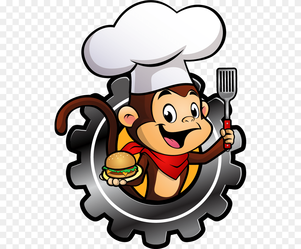 Spankys Food Factory, Cutlery, Fork, Burger Free Transparent Png
