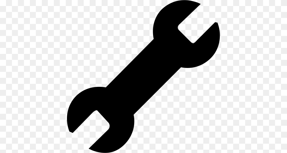 Spanner Icon With And Vector Format For Unlimited, Gray Free Png