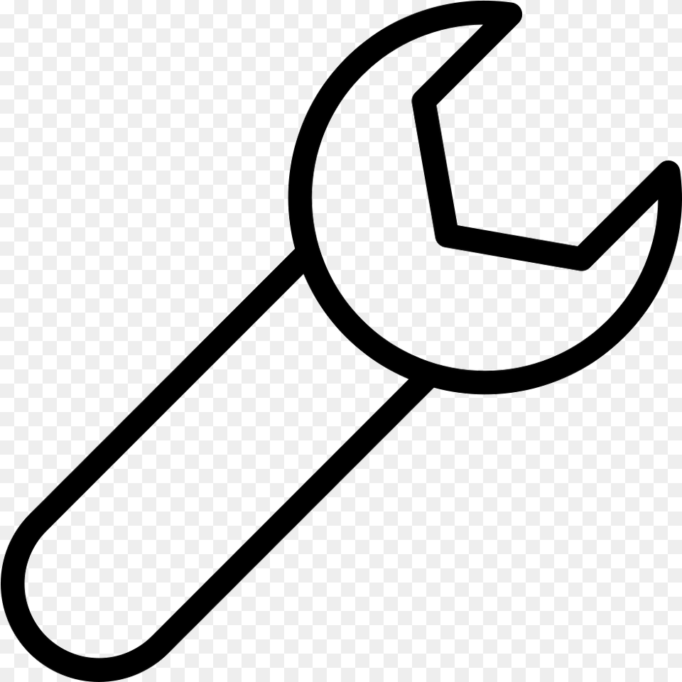 Spanner Symbole Cl A Molette, Wrench, Smoke Pipe Png