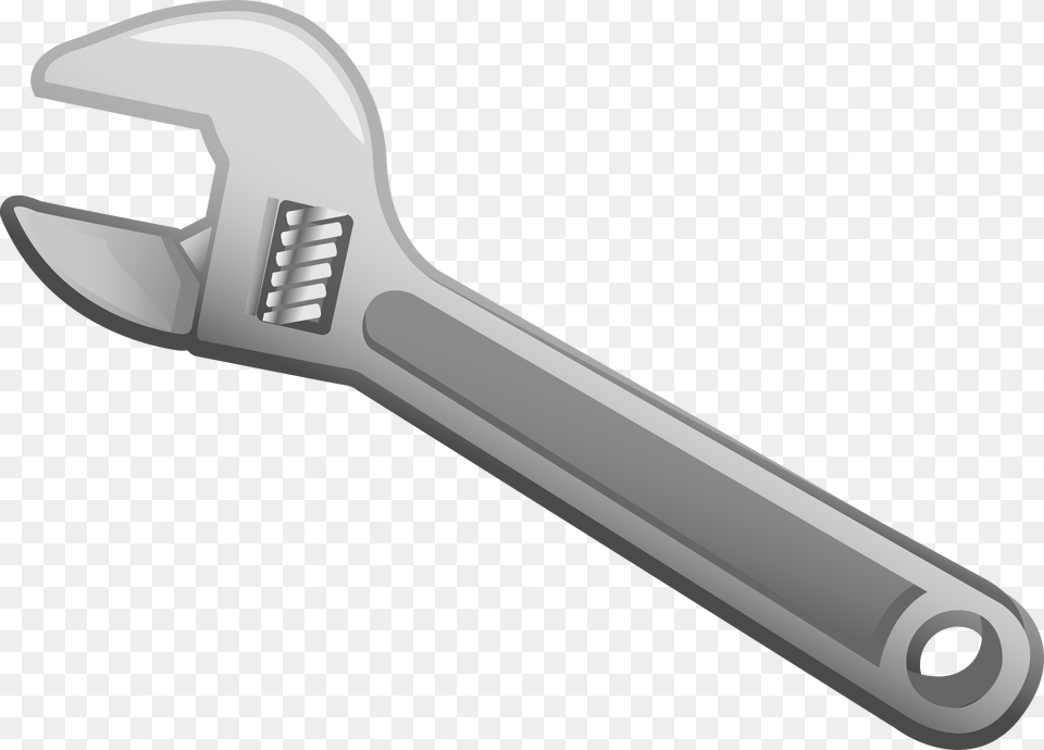 Spanner Wrench Tool Hardware Metal Workshop Wrench Clip Art, Blade, Dagger, Knife, Weapon Png