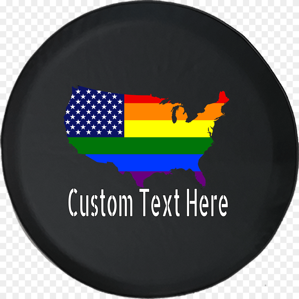 Spare Tire Cover Personalized Usa Flag Marco Rubio, Food, Meal, Logo, Badge Free Png