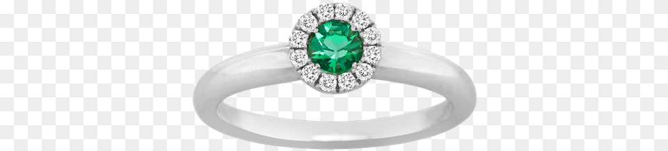Spark Creations Emerald Amp Diamond Halo Ring Pre Engagement Ring, Accessories, Gemstone, Jewelry, Jade Free Png Download