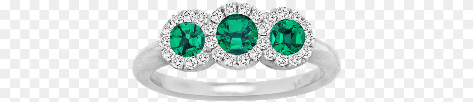 Spark Creations Three Stone Emerald Amp Diamond Ring Engagement Ring, Accessories, Gemstone, Jewelry, Jade Png Image
