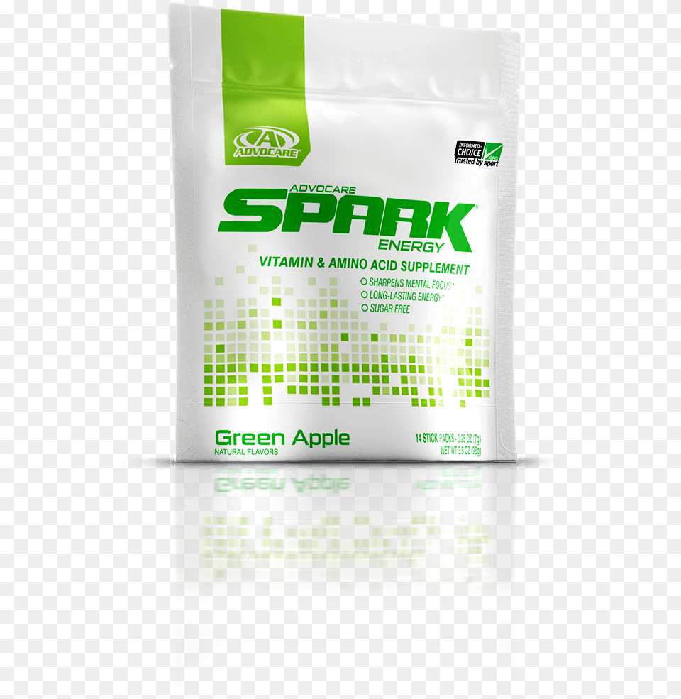 Spark Green Apple Advocare Spark Blue Raspberry, Advertisement, Poster, Business Card, Paper Png Image