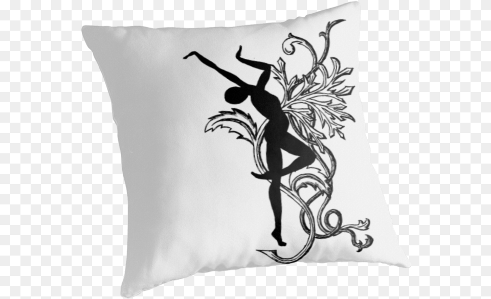 Spark Iv Pillow Ballerina Canvas Print, Cushion, Home Decor, Plant, Leisure Activities Free Png Download