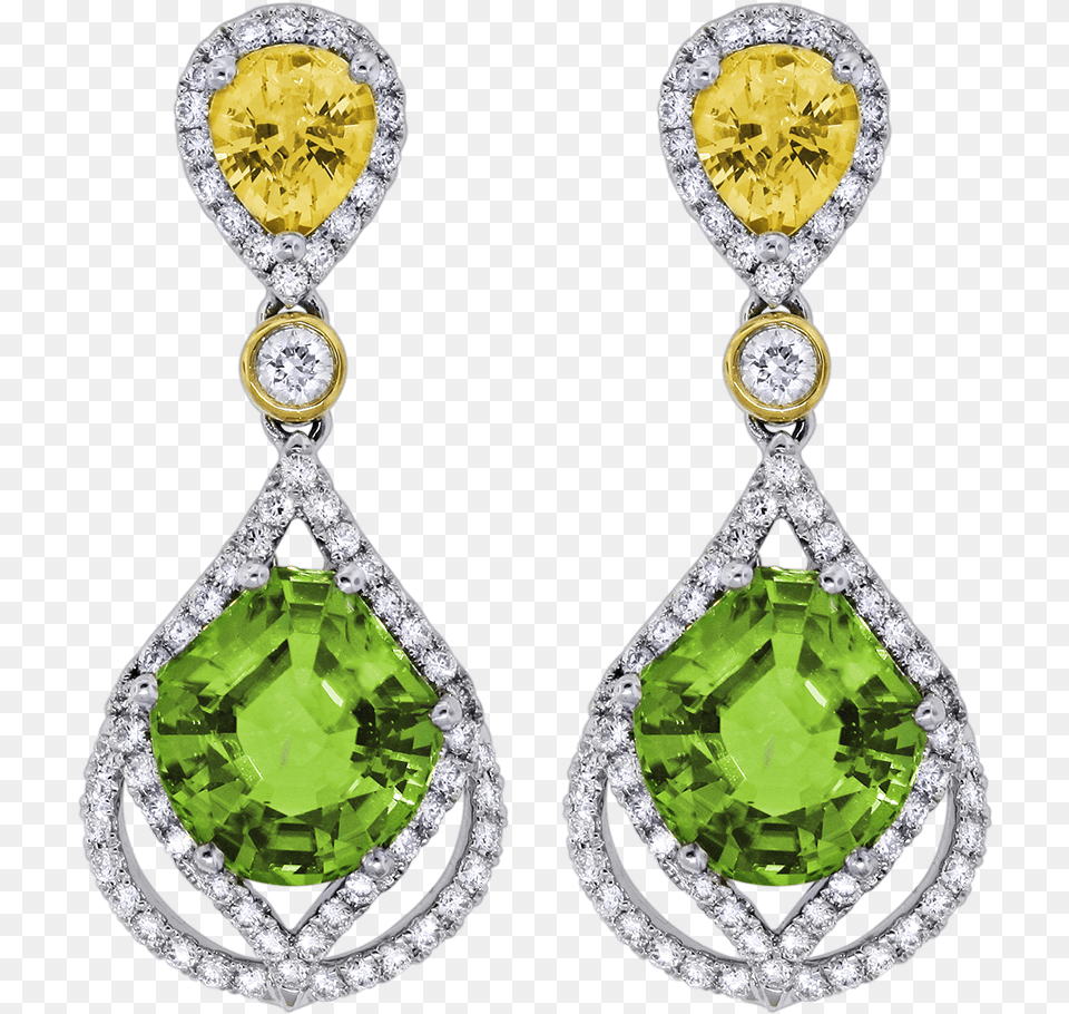 Spark Peridot Earring, Accessories, Jewelry, Gemstone Png Image