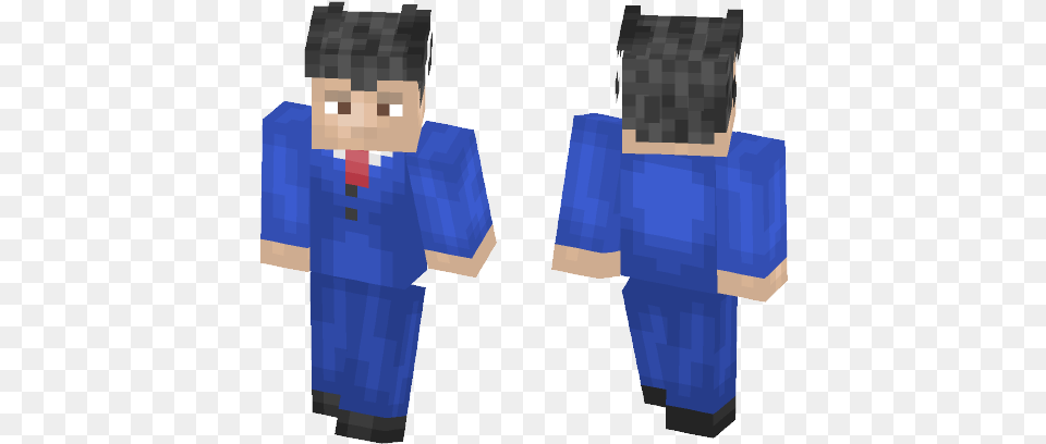 Spark Phoenix Wright Minecraft Skin Adolf Hitler, Clothing, T-shirt, Pants, Person Free Png