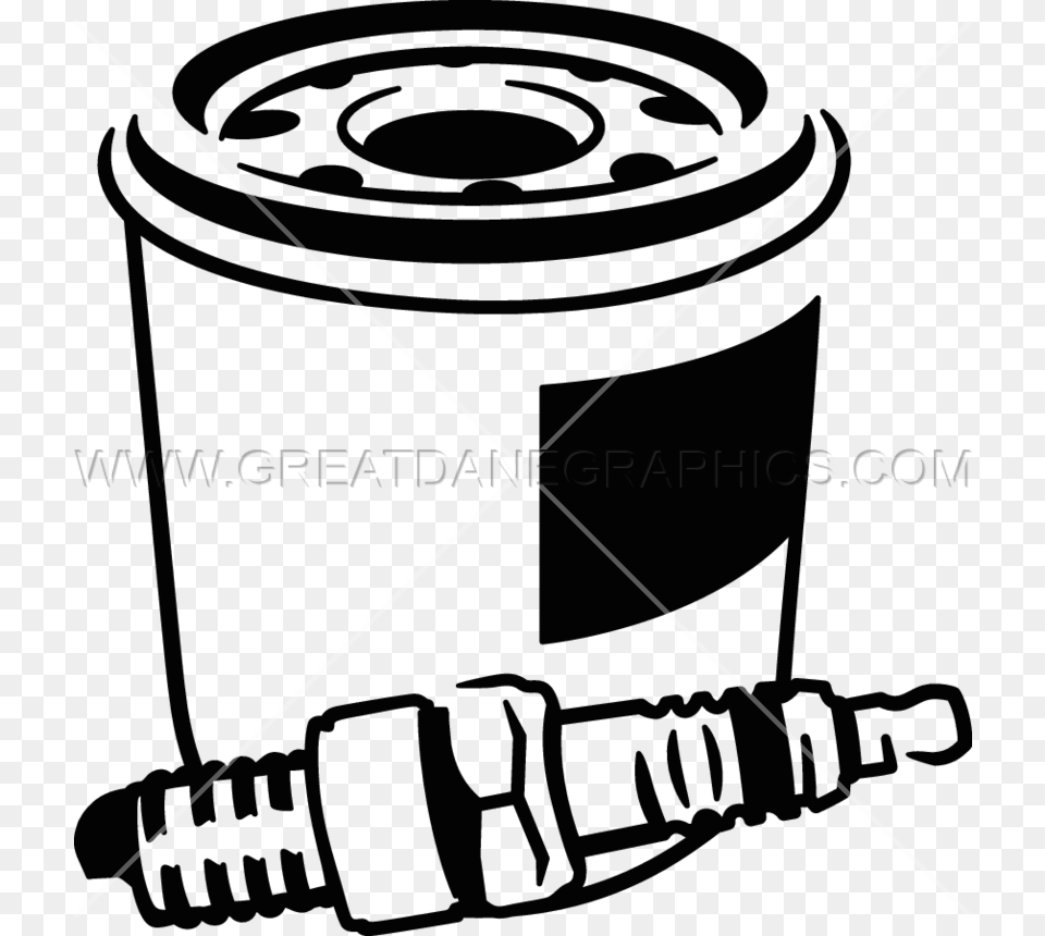 Spark Plug Filter Production Ready Artwork For T Shirt Printing, Bow, Weapon, Tin Free Png
