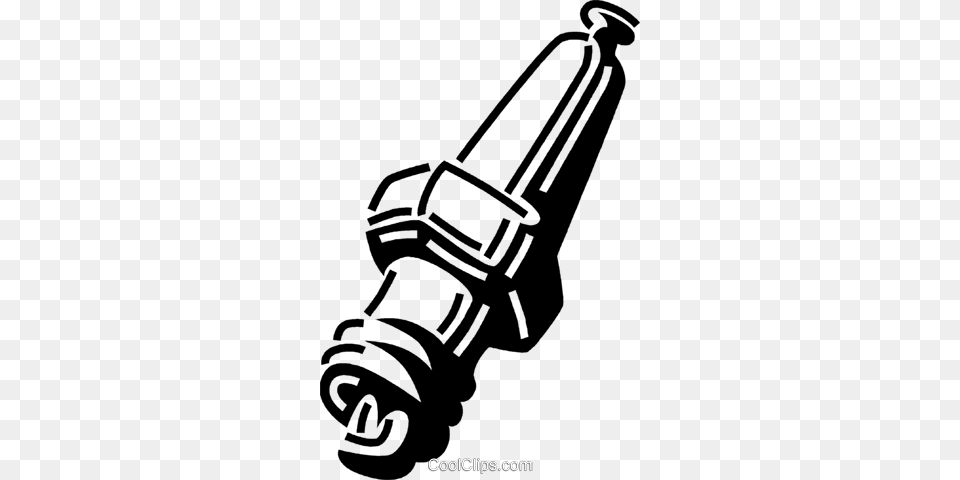 Spark Plugs Royalty Vector Clip Art Illustration, Machine, Drive Shaft, Person Png Image