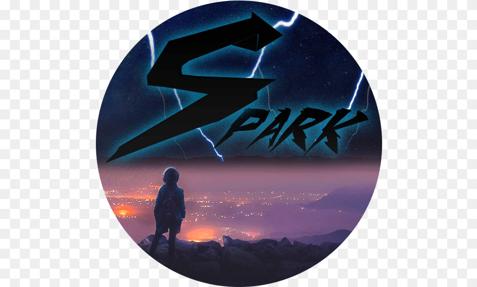 Spark Silhouette, Person, Nature, Outdoors, Disk Png