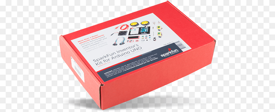 Sparkfun Kit For Arduino Uno Sparkfun Kit Development Boards Amp Kits, Box, Cardboard, Carton, Package Free Png