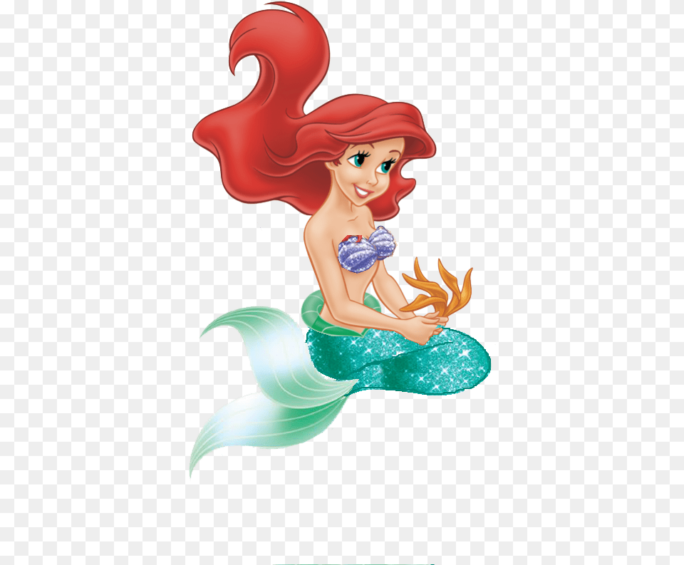 Sparkle Ariel Mermaid My Work By Fenixfairy Mermaid Ariel Ariel, Face, Figurine, Head, Person Free Png