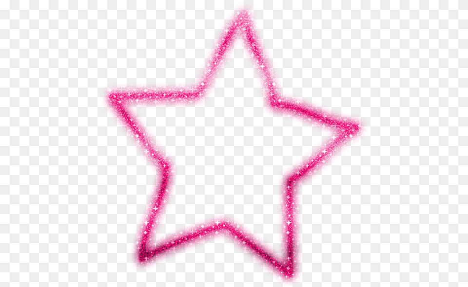 Sparkle Clipart Magenta Pink Glitter Star, Symbol, Smoke Pipe, Star Symbol Free Transparent Png