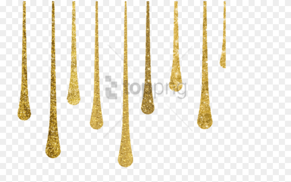 Sparkle Glitter Gold Images Gold Dripping Paint, Cutlery, Fork, Spoon Png Image