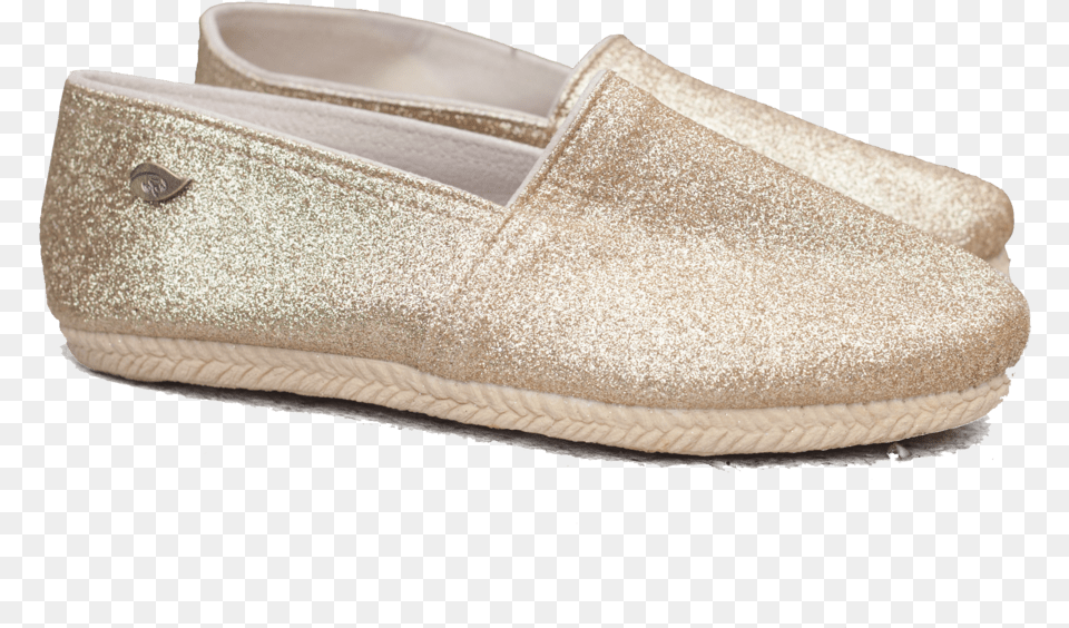 Sparkle Gold Slip On Shoe, Clothing, Footwear, Sneaker Free Png
