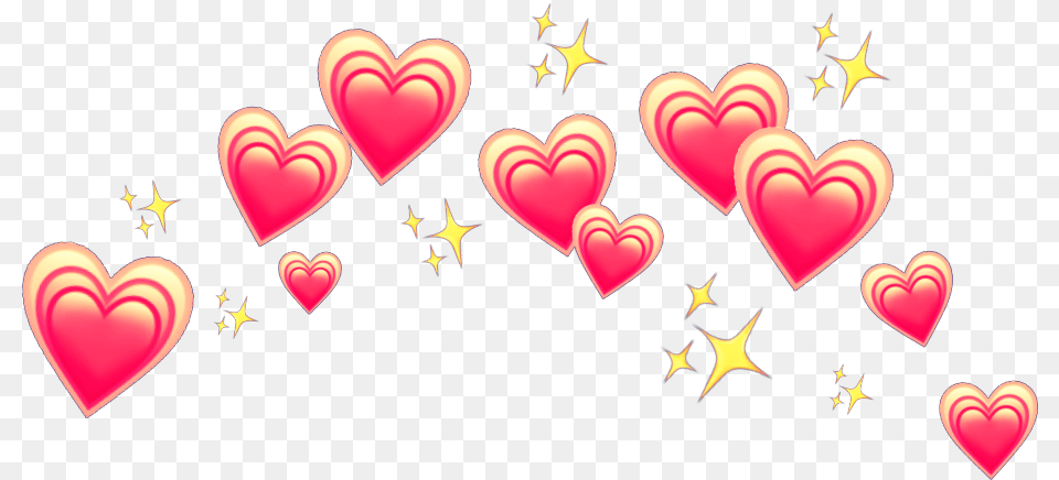 Sparkle Heart Emoji Heart Crown, Symbol Png