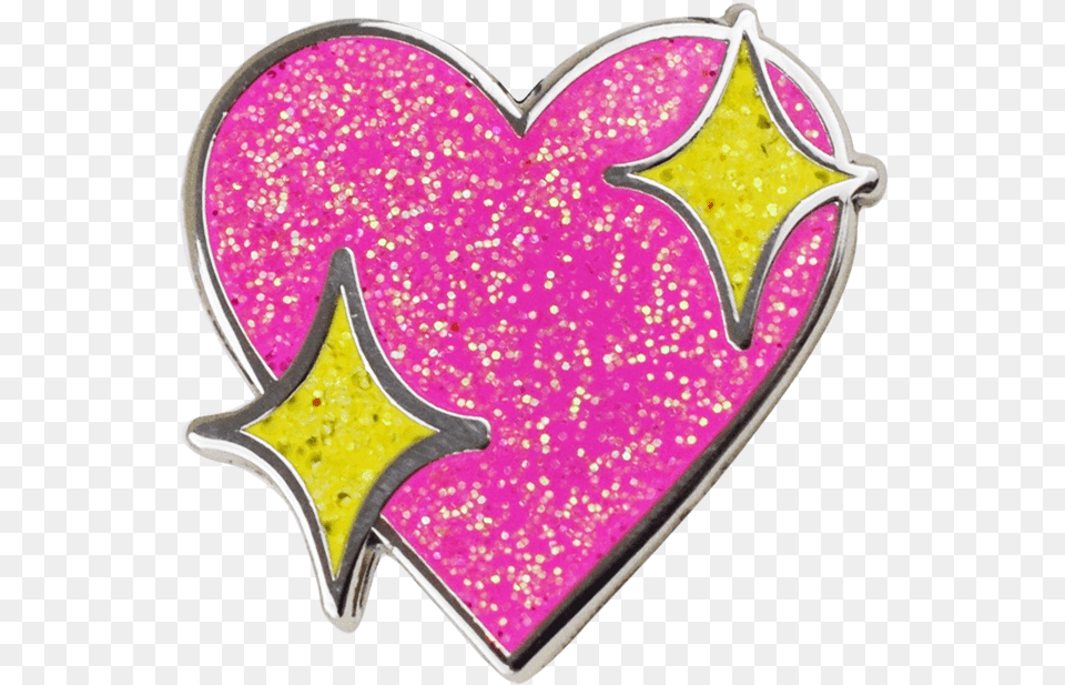 Sparkle Heart Emoji Heart Emoji With Sparkles, Glitter Free Png